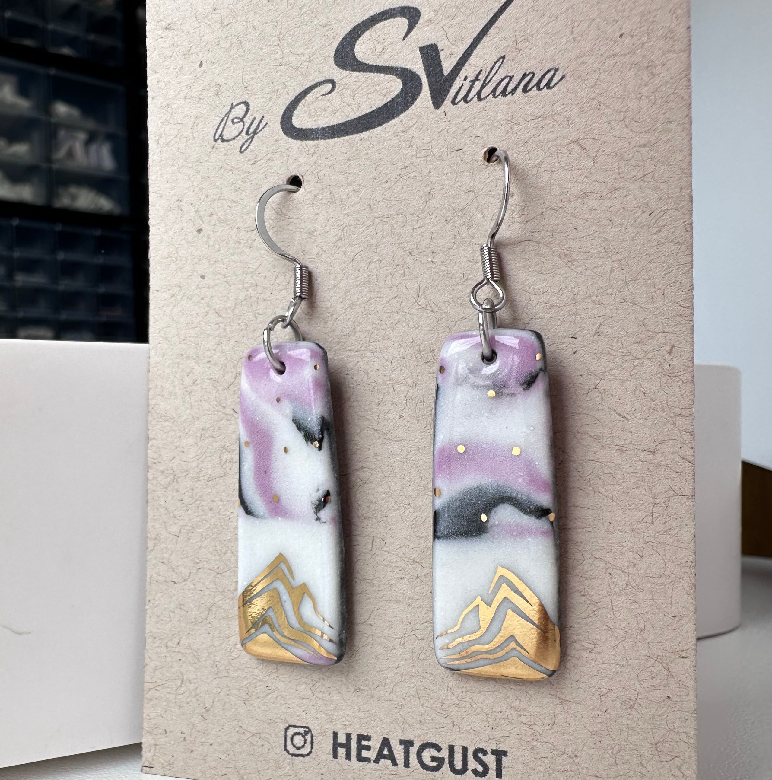 Mountain Ridge Statement Earrings
